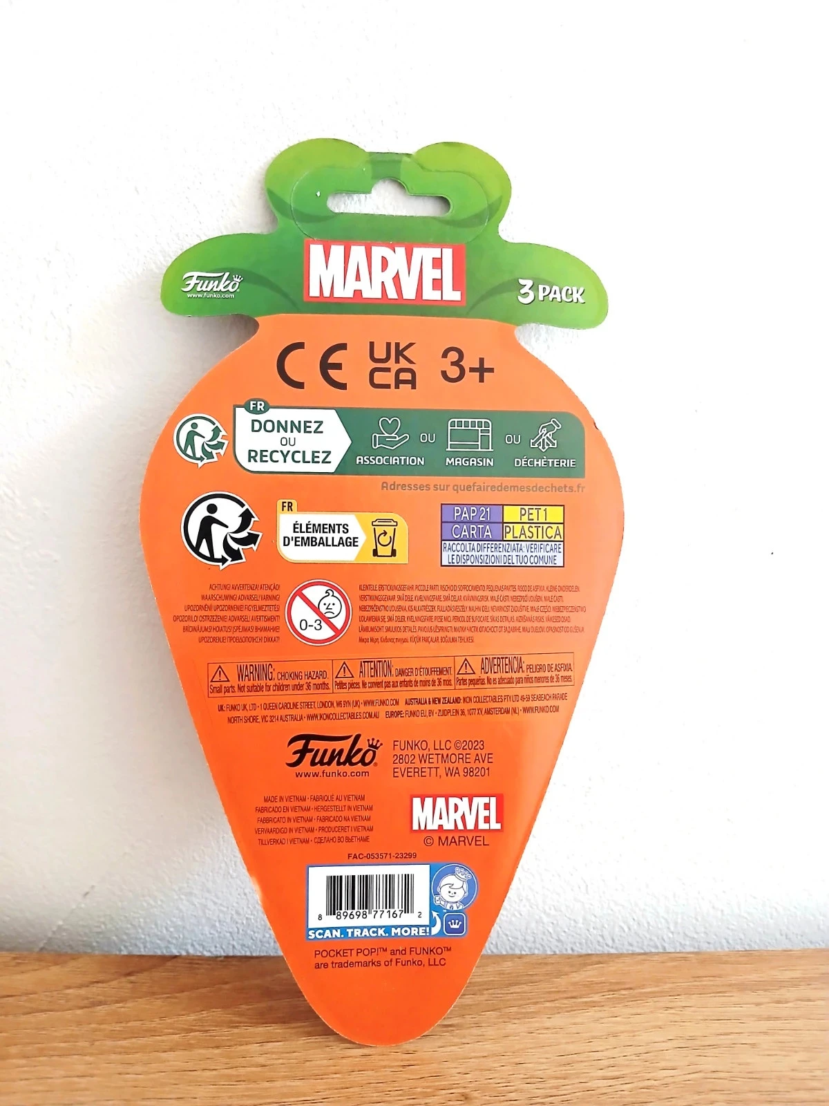 POP! Pocket Carrot Marvel Guardians of the Galaxy Carrot 3-pack – photo 2